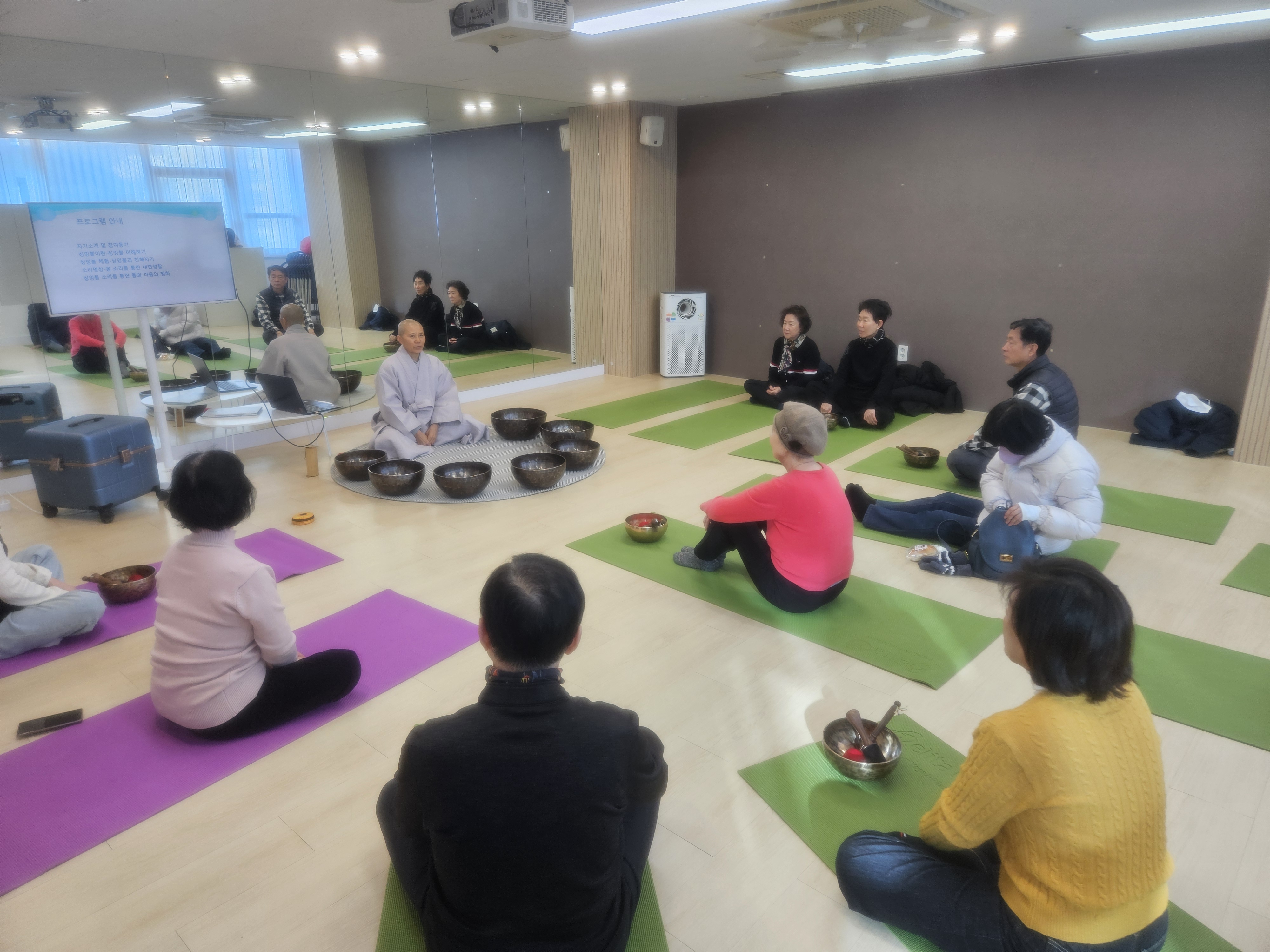 원상스님 - 중림종합사회복지관 12월5일